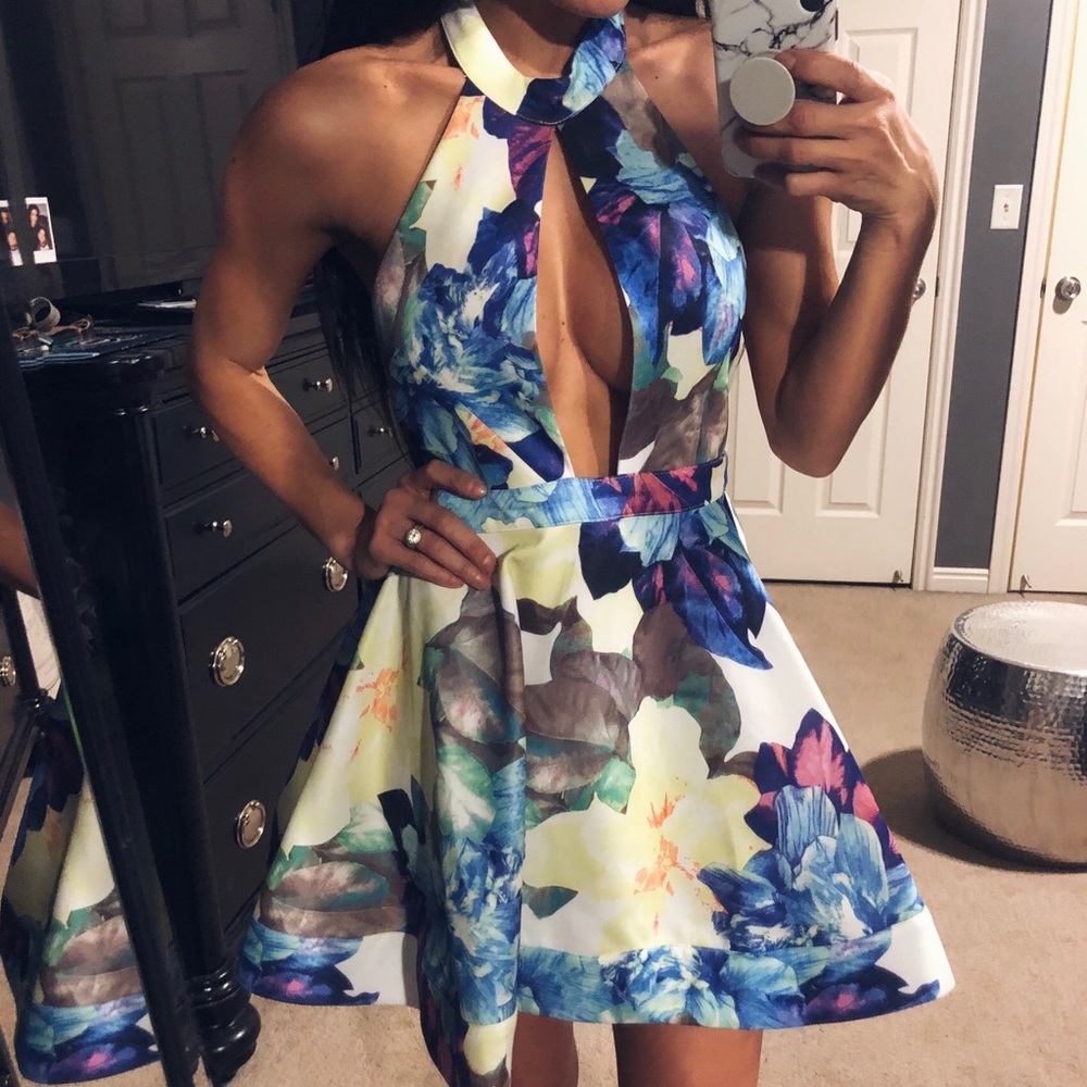Summer floral dress